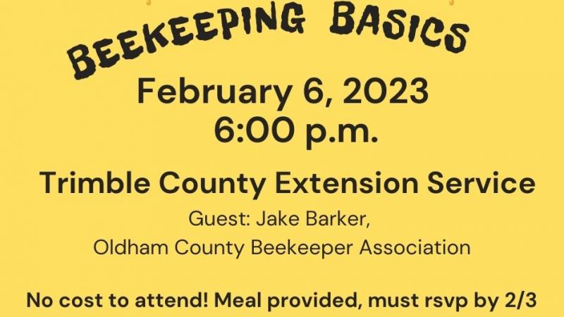 Beekeeping basics Feb 6 2023